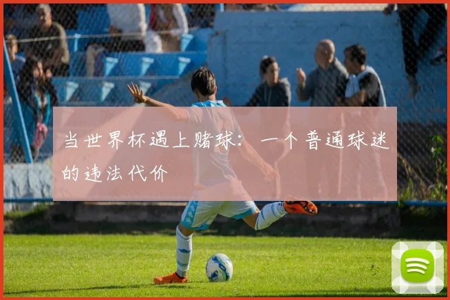 当世界杯遇上赌球：一个普通球迷的违法代价